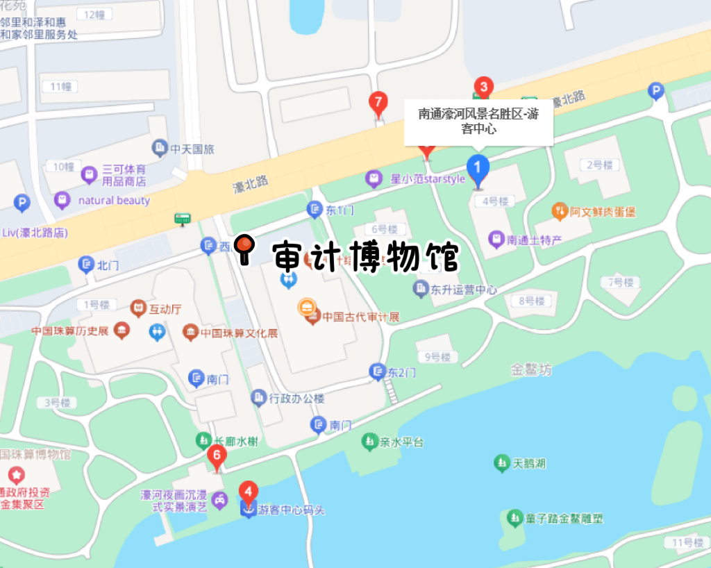 博物馆导览地图